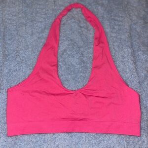Free People Vibrant Pink Sports Bra